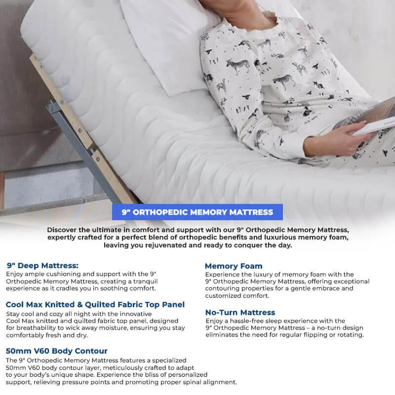 9" Orthopedic Memory Foam Mattress
