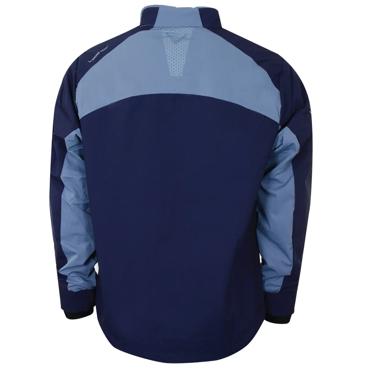 Callaway Golf Mens Golf 1/2 Zip Block Water Resistant Wind Jacket - CGRF90D4GG