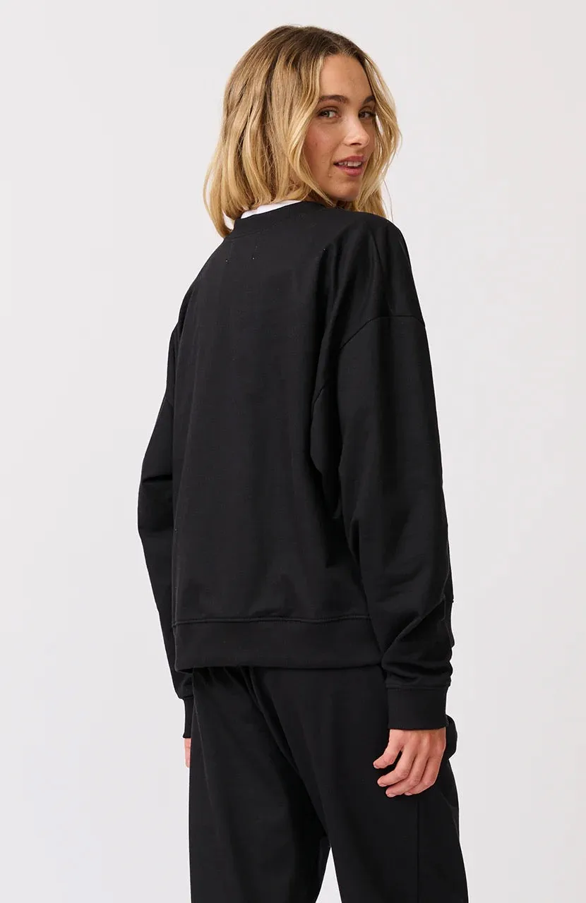 Cartel & Willow - Ada Slim Sweater Black
