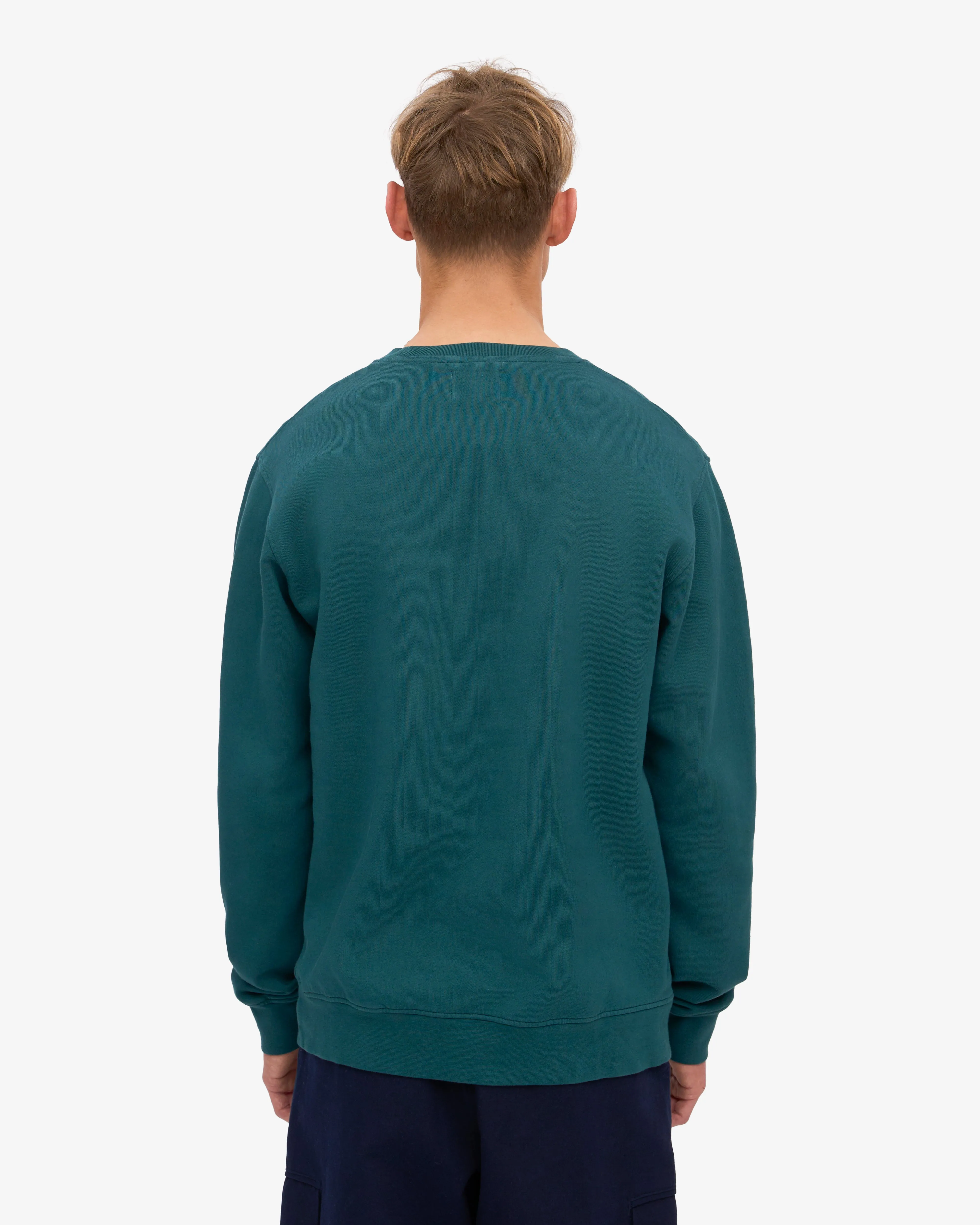 Classic Organic Crew - Ocean Green