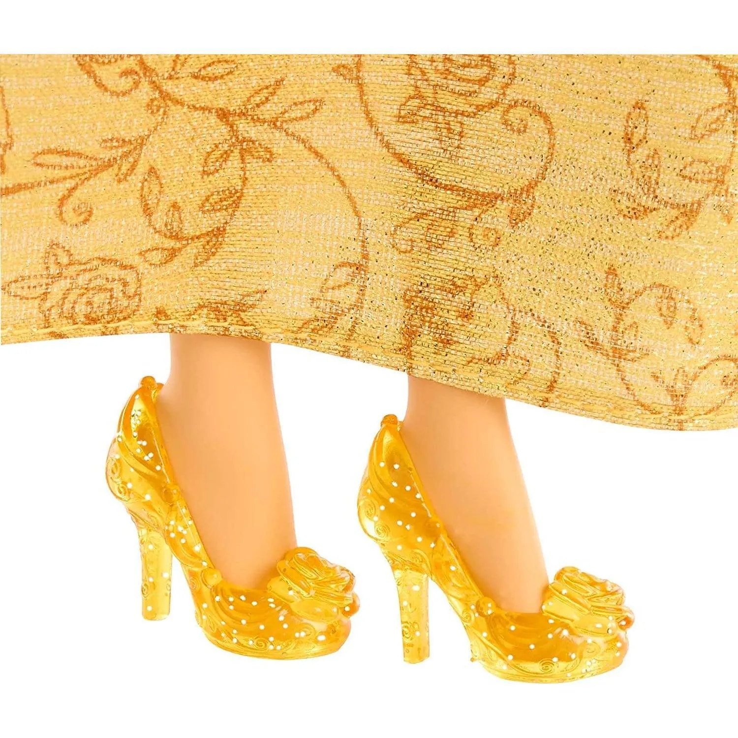 Disney Princess Dolls, New for 2023, Belle Posable Fashion Doll with Sparkling Clothing and Accessories, Disney Movie Toys