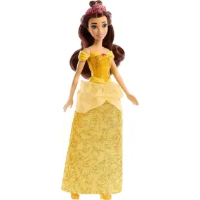 Disney Princess Dolls, New for 2023, Belle Posable Fashion Doll with Sparkling Clothing and Accessories, Disney Movie Toys