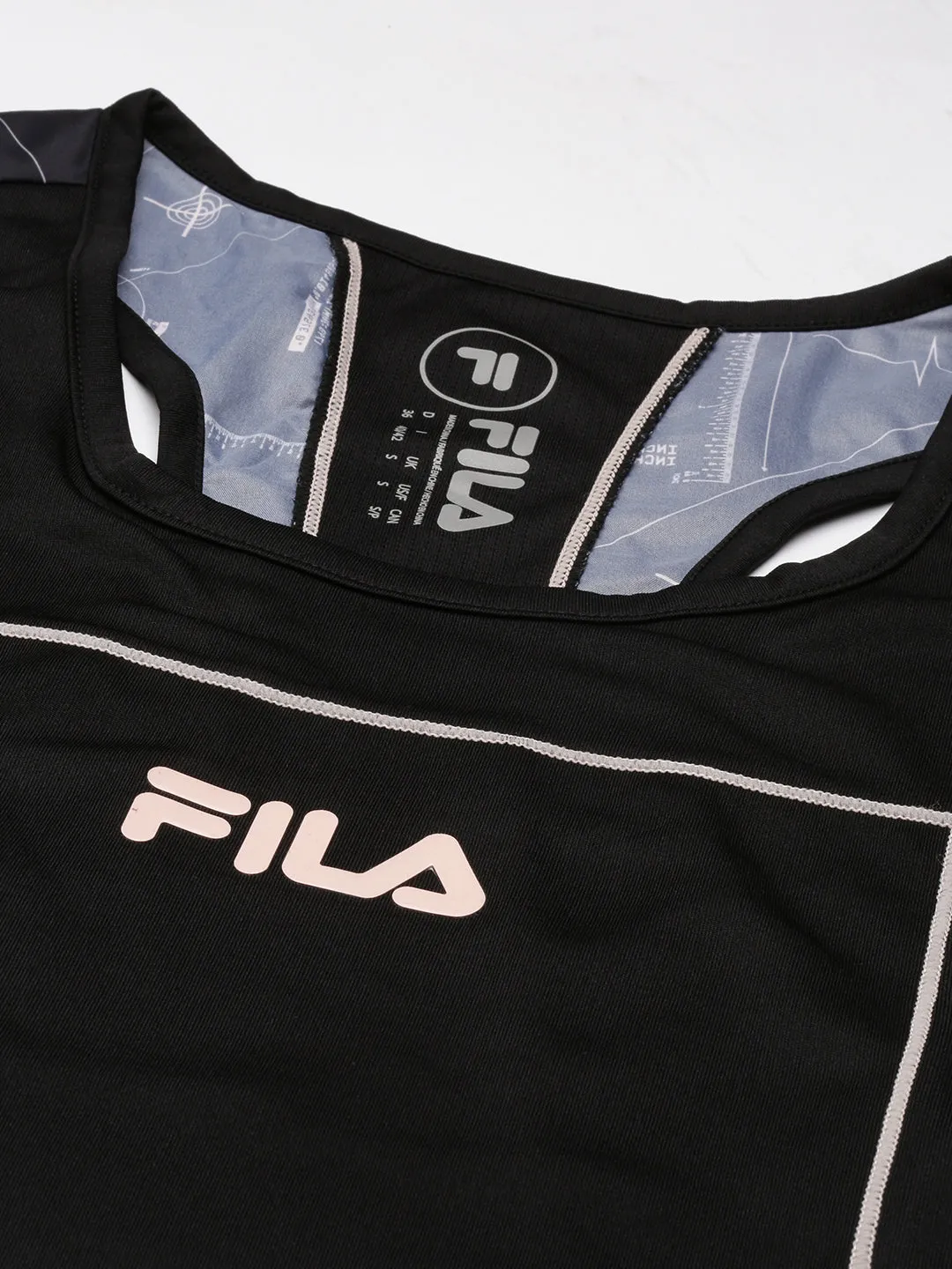Fila Peacoat Iris Women's Crop Top