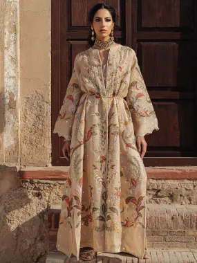 Front Open Sicily Choli With Culottes Set