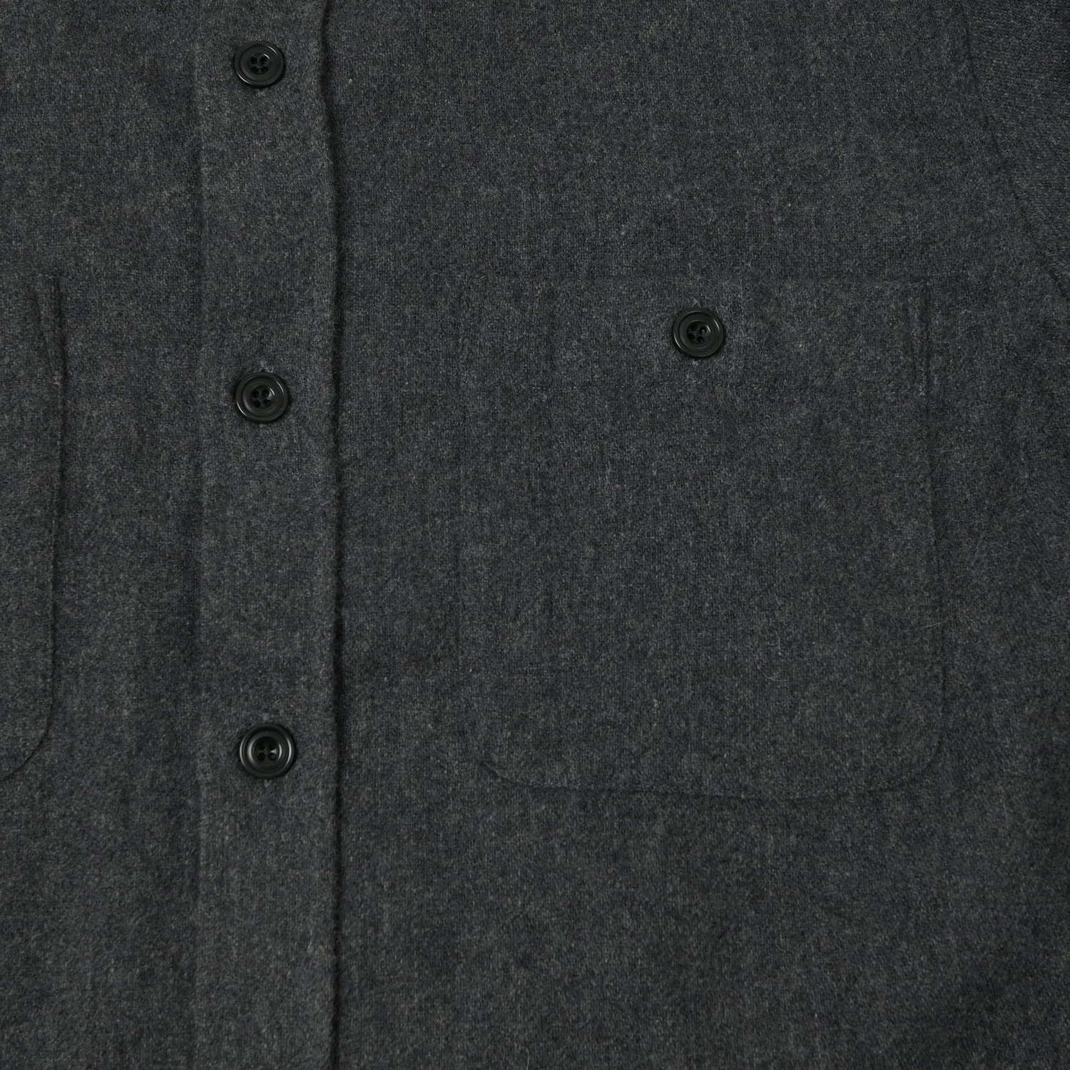 Hartford 'Percey' Wool Shirt - Grey