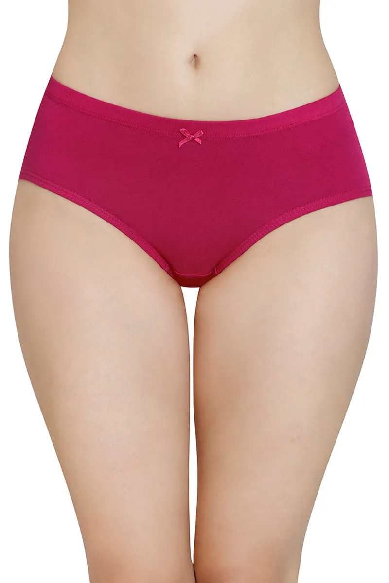 Inner Elastic Waistband Hipster Panty (Pack of 3)