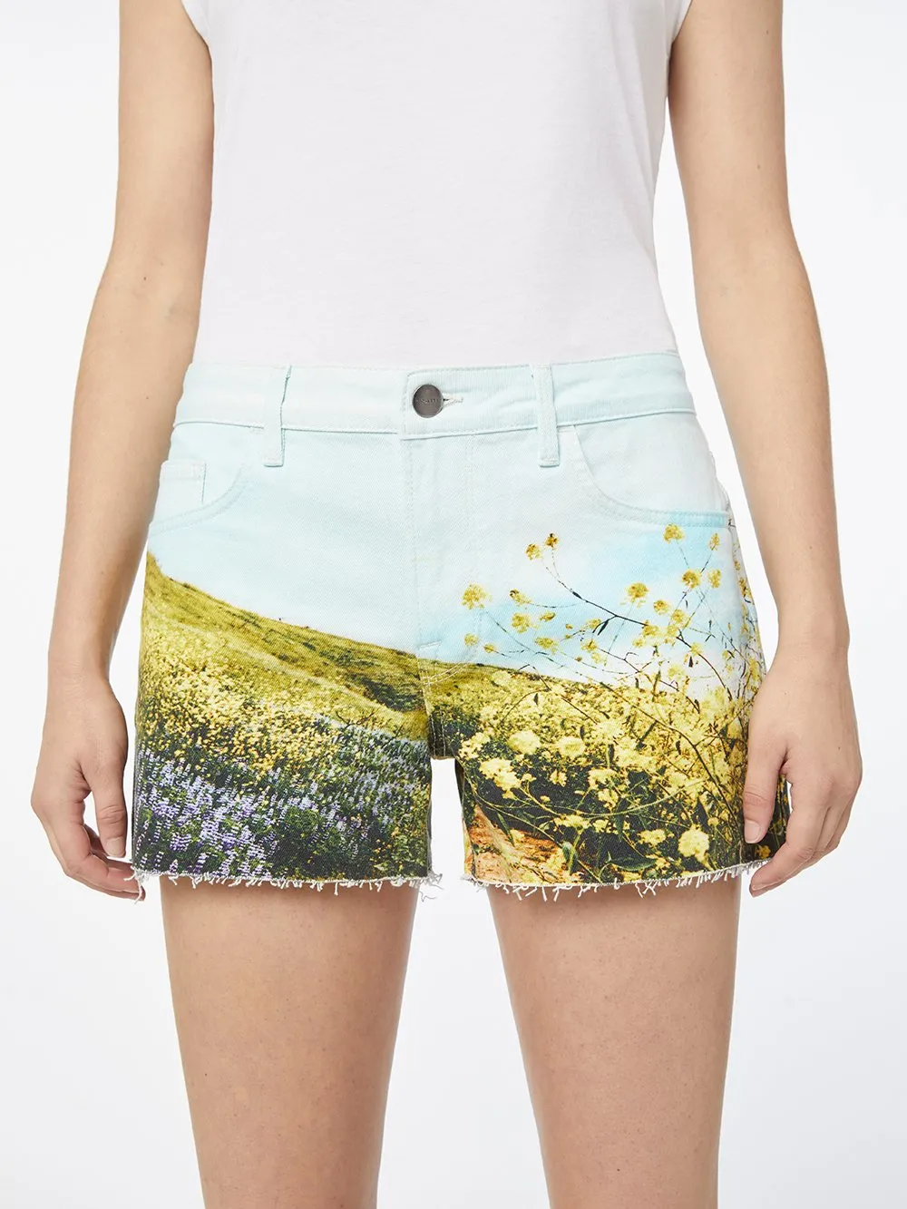 Le Grand Garcon Short -- Flower Multi