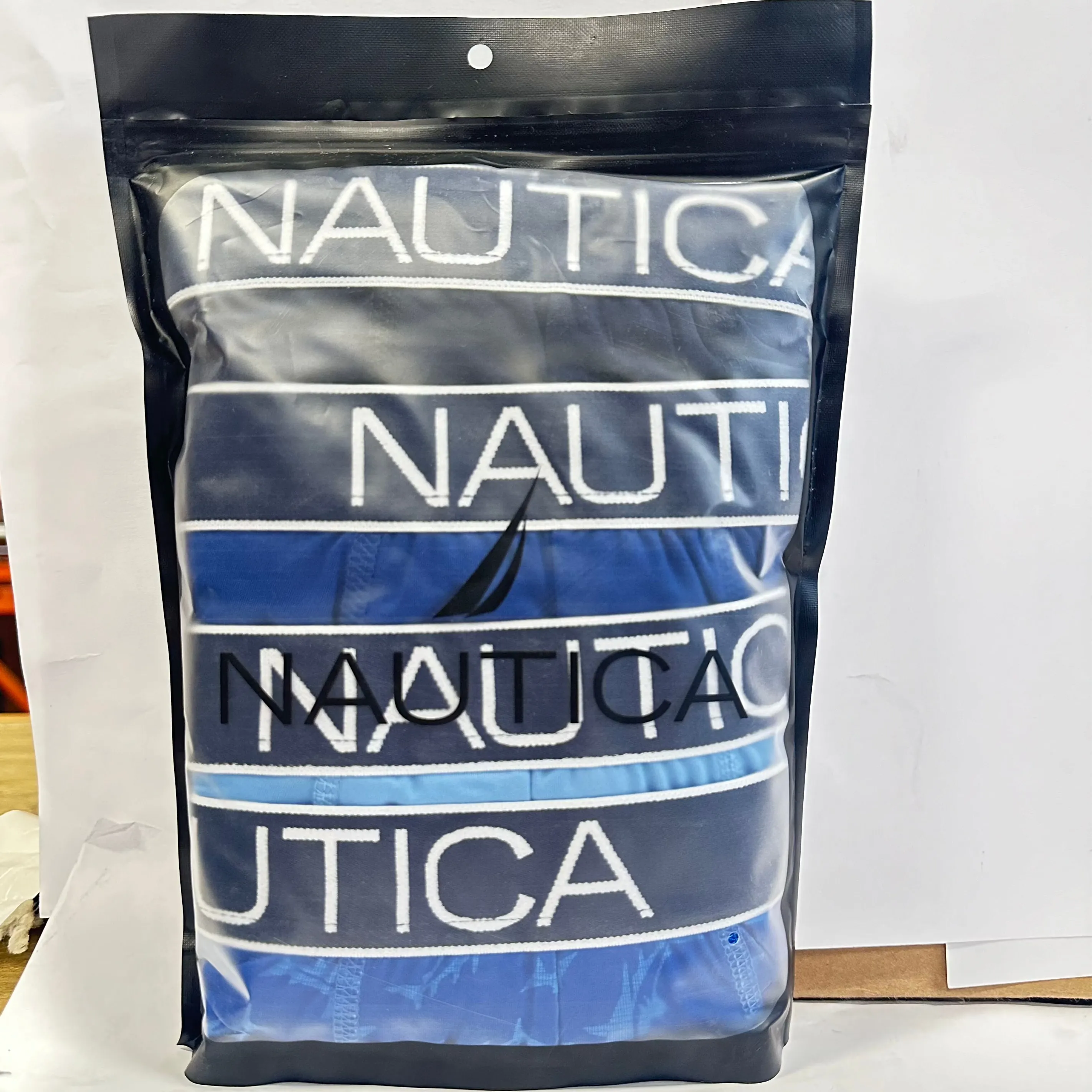 Nautica Men’s Boxer Briefs (4-Pack) - Comfortable and Stylish Underwear, Size S