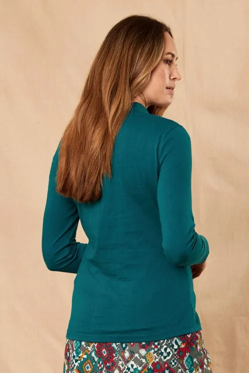 Organic Turtle Neck Top GOTS
