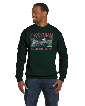 P601C FGN - RETRO CANADIAN CREWNECK, MOOSE