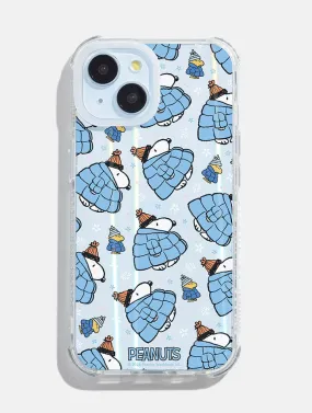 Peanuts x Skinnydip Snoopy Puffer Jacket Shock iPhone Case