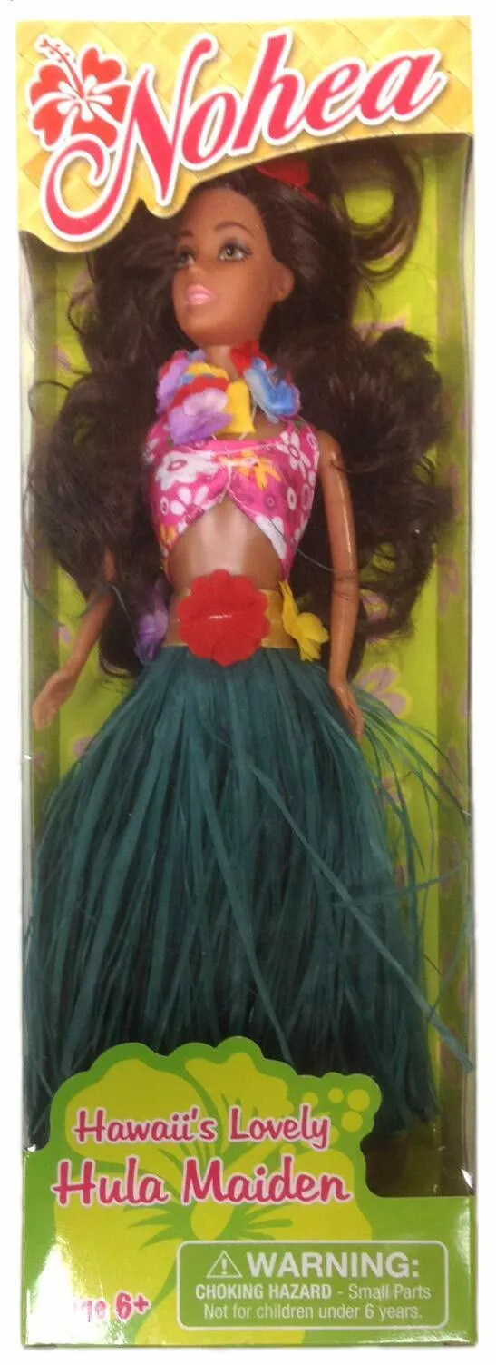 "Nohea" Hawaiian Hula Dancing Girl Doll