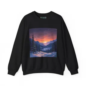 Sunset Snow Valley - Sweater