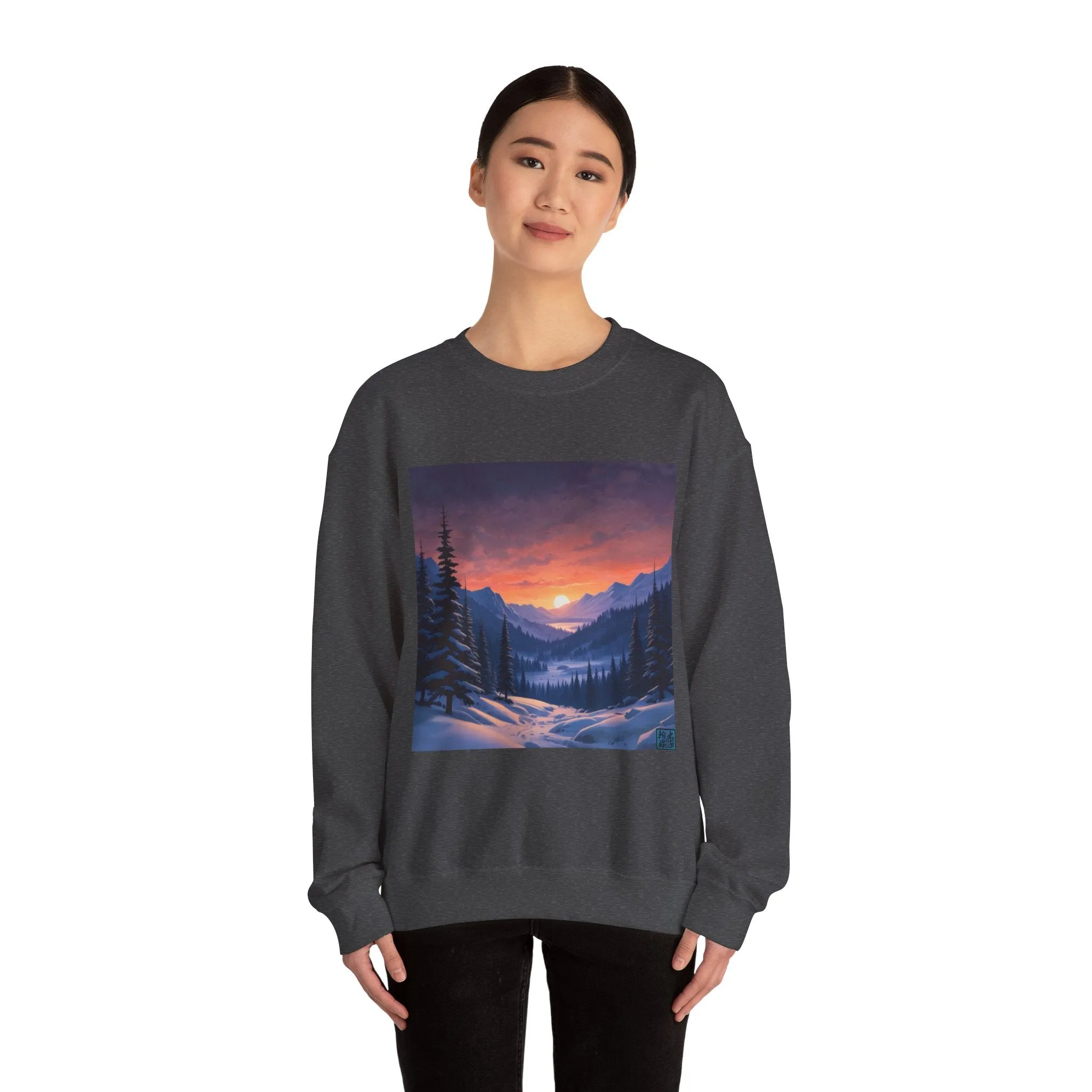 Sunset Snow Valley - Sweater