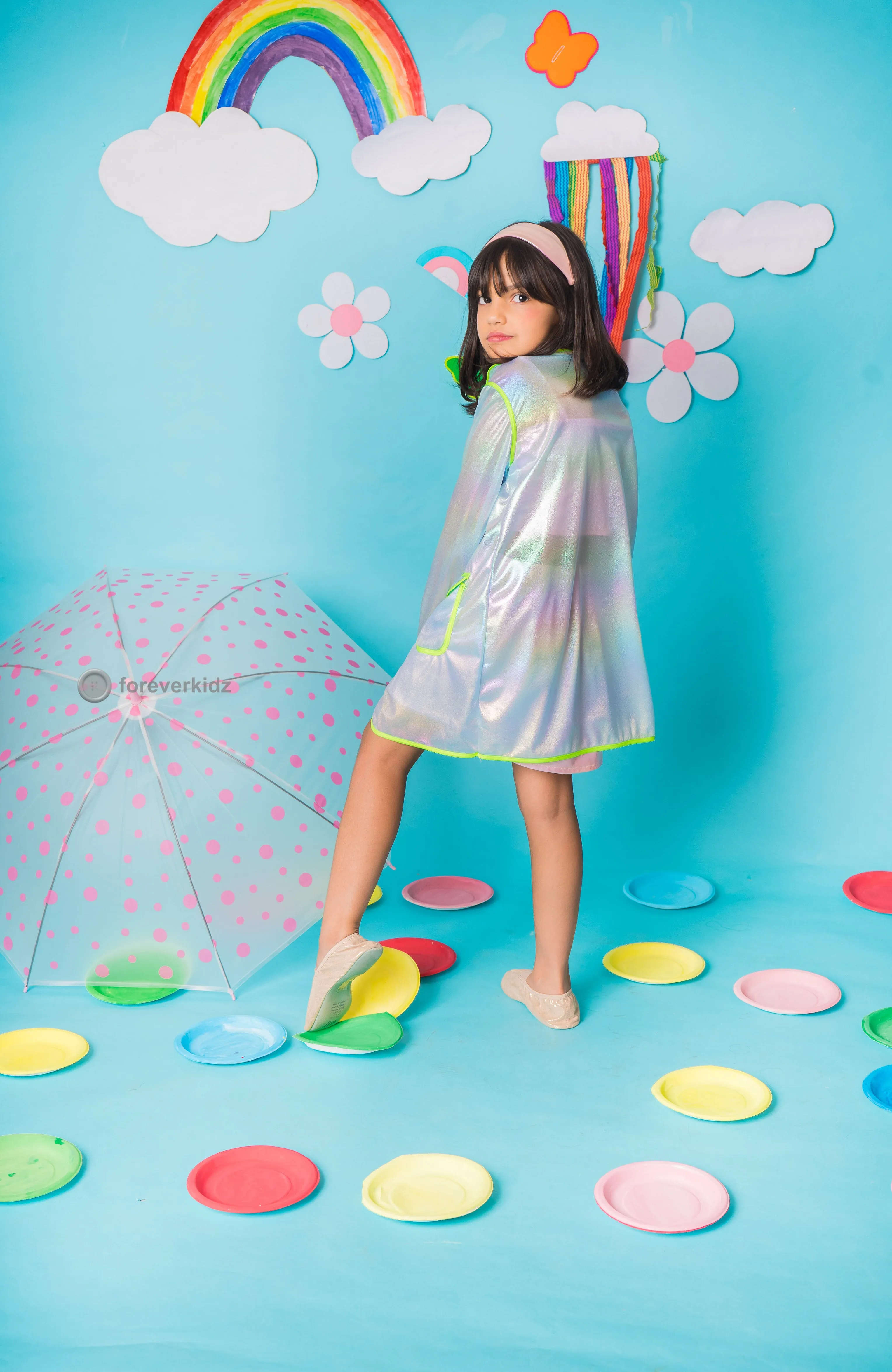 The Raincoat Neon Dress